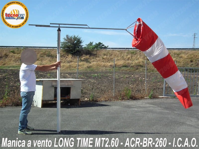 Manica a vento Long Time MT2,60 - ACR-BR-260 Standard I.C.A.O. – Shop  Tecnofly2008