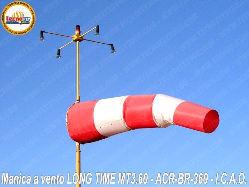 Manica a vento Long Time MT3,60 - ACR-BR-360 Standard I.C.A.O. – Shop  Tecnofly2008